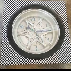 *LABOR DAY SALE* 14" Tire Rim Clock